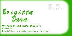 brigitta dara business card